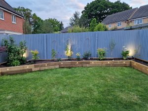 Garden lighting, smart controllable