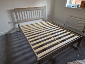 Double bed assembled!